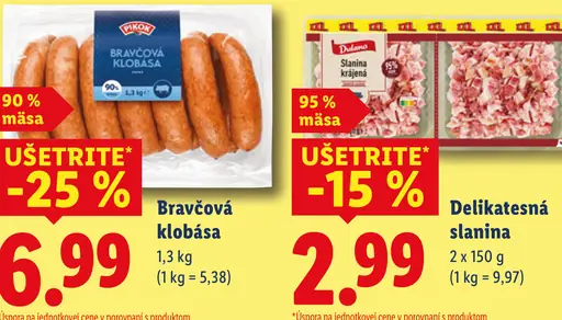 Pikok Bravčová klobása