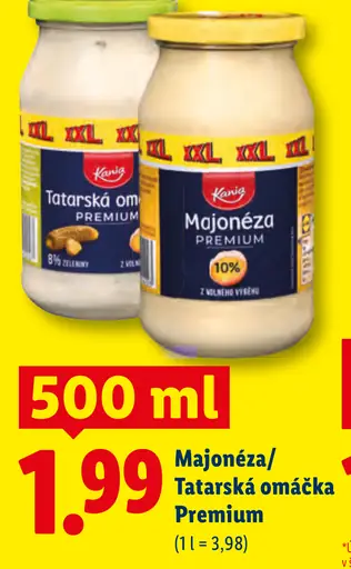 Kania Premium majonéza