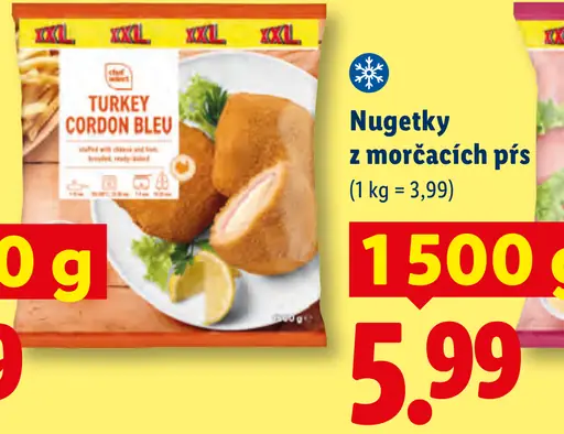 Nugetky z morčacích pŕs
