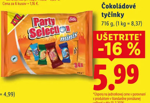 Party Selection minis
