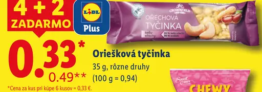 Orechová tyčinka