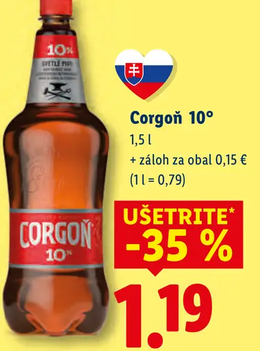 Corgoň 10°