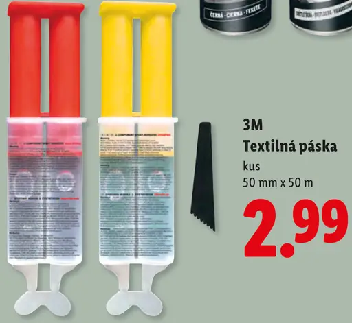 3M Textilná lepiaca páska