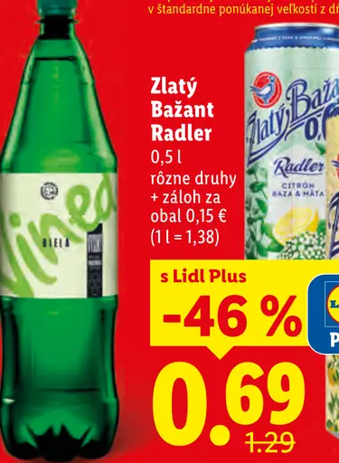 Zlatý Bažant radler
