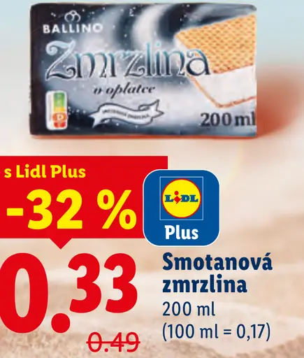 Ballino Smotanová zmrzlina