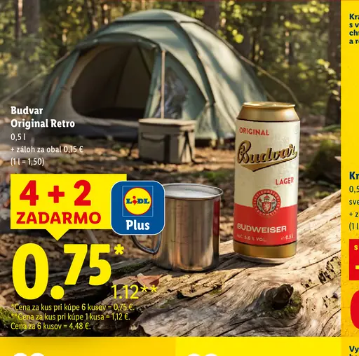 Budvar Original Retro plechovka