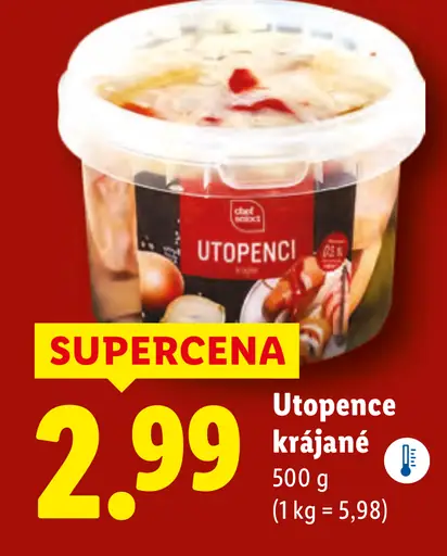 Lidl Utopence krájané