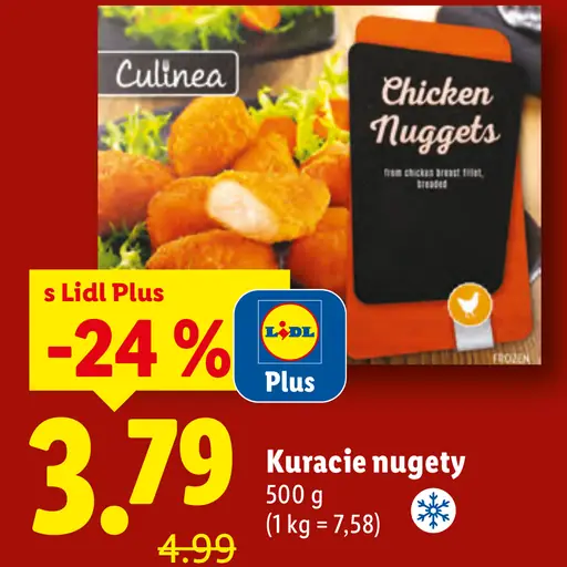 Culinea Kuracie nugetky