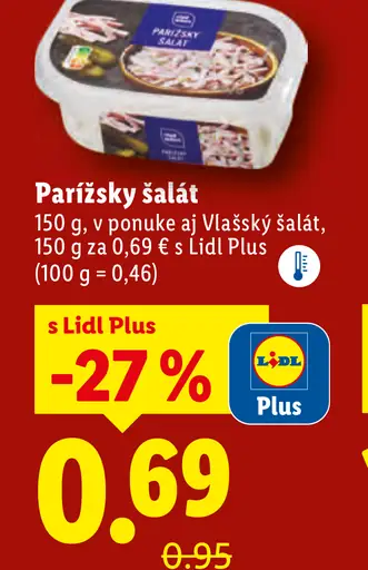 Parížsky šalát