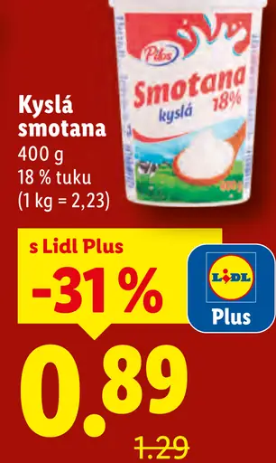 Plus Kyslá smotana
