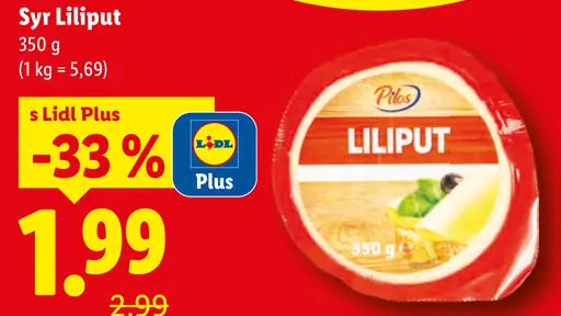 Plus Syr Liliput