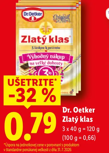 Dr. Oetker Zlatý klas