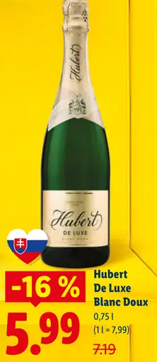 Hubert De Luxe Blanc Doux