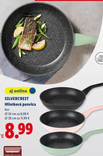 Silvercrest Hliníková panvica