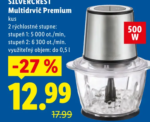 Silvercrest Multidrvič Premium