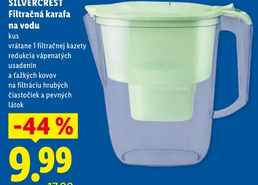 Silvercrest Filtračná karafa na vodu