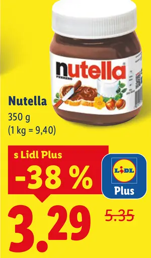 Nutella lieskovo-oriešková kakaová nátierka