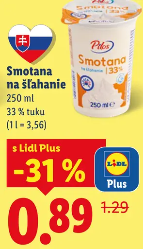Pilos Smotana na šľahanie
