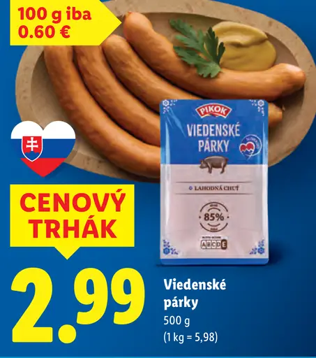 Pikok Viedenské párky