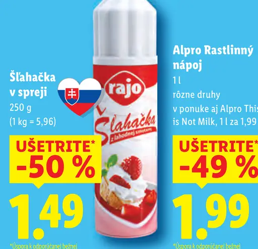 Rajo Šľahačka v spreji