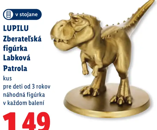 Lupilu zberateľská figúrka Labková patrola, náhodná figúrka