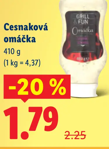 Cesnaková omáčka