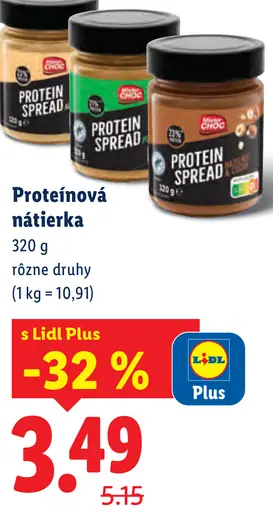 Choc Proteínová nátierka