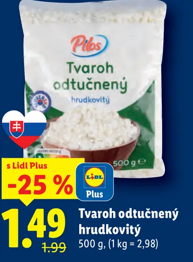 Pilos Tvaroh hrudkovitý