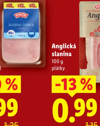 Pikok Anglická slanina