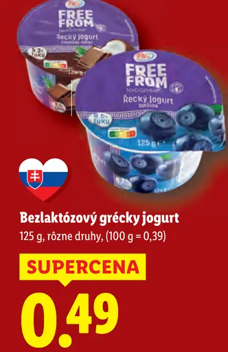 Pilos grécky jogurt, rôzne druhy