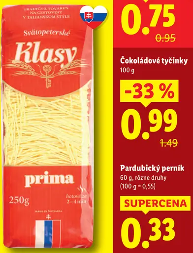 Prima Nitovky krátke, 5-vaječné cestoviny