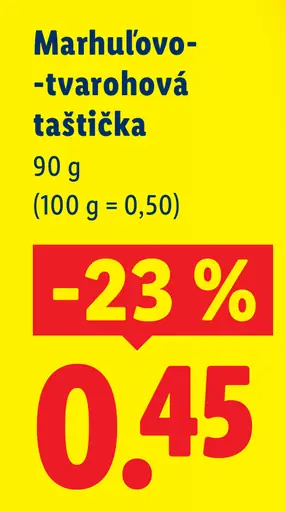 Marhuľovo-tvarohová taštička