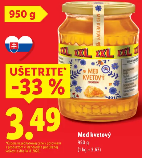 Med kvetový