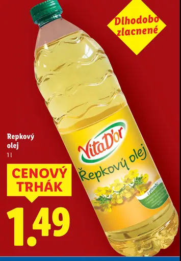 Vitador repkový olej