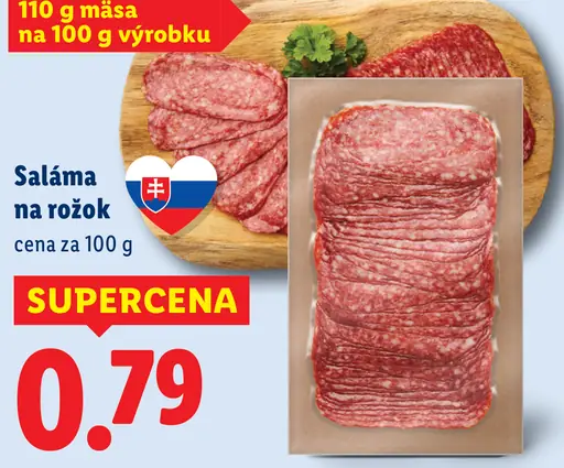 Saláma na rožok