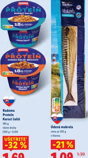Radoma Protein kurací šalát – kurací šalát, kurací šalát mexický