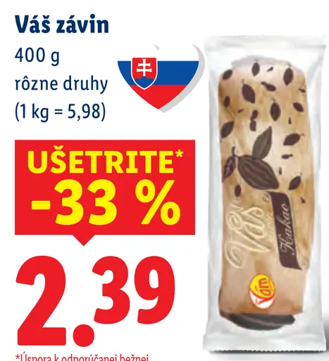 Váš závín rôzne druhy
