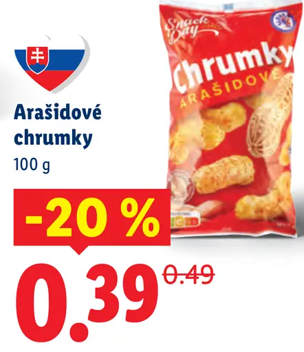 Arašidové chrumky