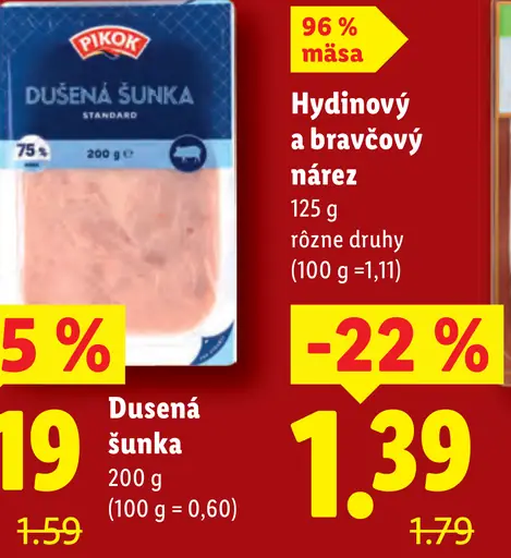 Pikok Dušená šunka