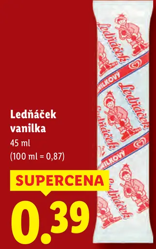 Ledňáček vanilka