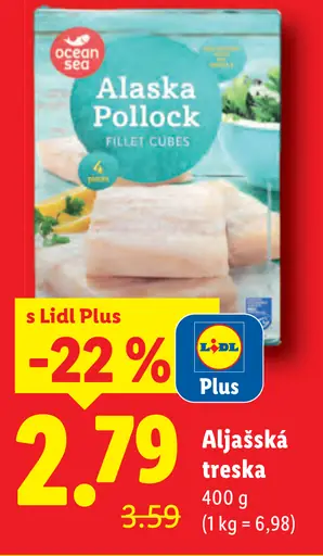 Ocean Sea Aljašská treska obalované filety