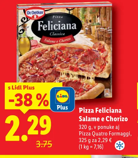 Dr. Oetker Feliciana Classica Pizza Salame e Chorizo