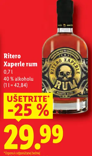 Ritero Xaperle rum