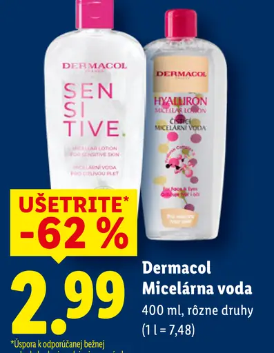 Dermacol micelárna voda