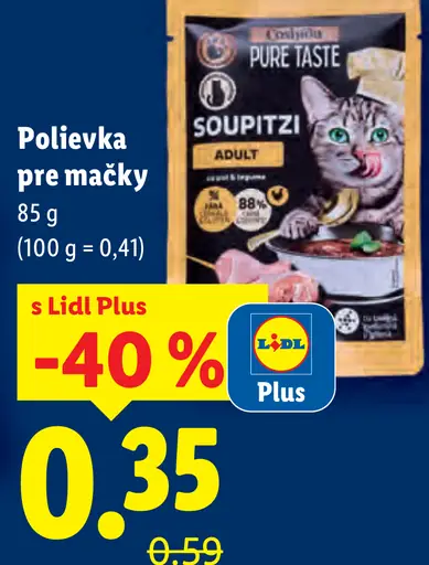 Pure Taste Soupitzi polievka pre mačky