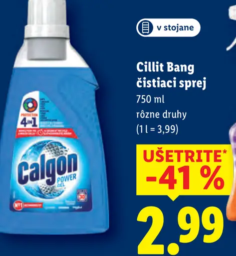 Calgon gél 4 v 1