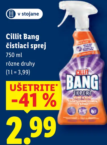Cillit Bang čistiaci sprej Expert