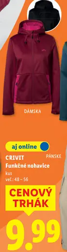 CRIVIT dámska softšelová bunda