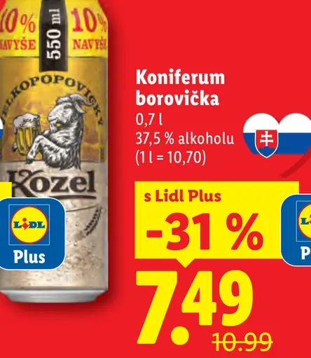Koniferum borovička