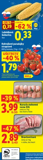 Lahôdková kukurica – Lidl Plus cena
